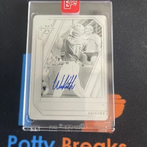 2021 Panini Elite Extra Wes Kath Printing Plate Auto 1/1 - Picture 1 of 2