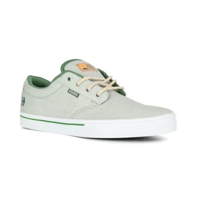 Zapatos de skate ecológicos Etnies x TFTF Jameson 2 - gris/blanco/verde - Imagen 1 de 4