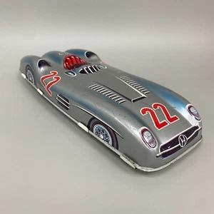 WEST GERMAN HOEFLER TIN LITHO FRICTION CAR 1950S VINTAGE COLLECTABLE RETRO - Picture 1 of 8