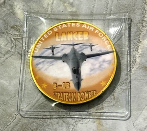 USAF B-1B LANCER Strategic Stealth Bomber Challenge Coin BRANDNEU! - Bild 1 von 6