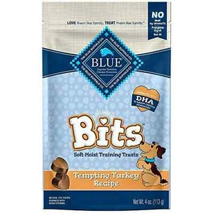 Blue Bits Natural Soft-Moist Training Dog Treats, Turkey 4-oz (6 Pack) - Picture 1 of 2