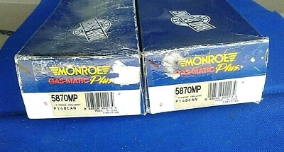 Par de amortiguadores traseros Monroe Gas-Matic Plus 5870 MP para Toyota 78-88 EE. UU. Foto 1 de 2