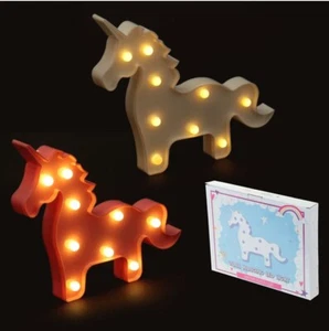 Unicorn Shaped Hanging Wall Light Vibrant LED Illumination NEW - Picture 1 of 1