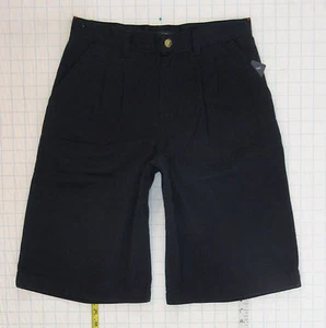 NEW Cherokee sz 16 Girls NAVY Blue Khakis Chinos Shorts C0884 - Picture 1 of 8