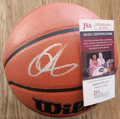 DeMar DeRozan Signed NBA Basketball w/ JSA COA #AC40831 Chicago Bulls - Image 1 of 4