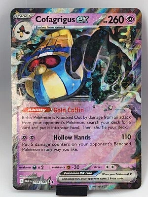 Cofagrigus ex 076/182 Sv04: Paradox Rift Holo - Image 1 of 2