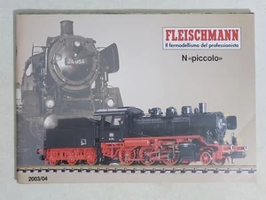 75602 Catalogo Modellismo Ferroviario Fleischmann N Piccolo - 2003/04 - Picture 1 of 4