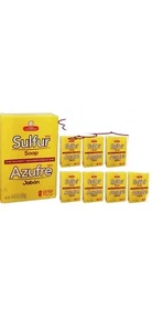 Sulfur Bar Soap. Face & Body Acne Treatment 4.4oz. Pack of 7 - Picture 1 of 9