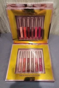 Risque Beaute' High-Shine Lip Gloss. 2 - 6 Packs -6 Diff Colors - Picture 1 of 6
