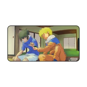 Naruto and Sasuke Naruto Anime Desk Mat Mousepad 31" x 15.5" - Picture 1 of 5