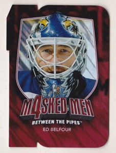 11-12 ITG Ed Belfour Masked Men 4 Between The Pipes Maple Leafs 2011