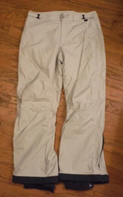 COLUMBIA VERTEX WOMEN'S INSULATED SNOWBOARD SKI SNOW PANTS (XL) WHITE EXCELLENT - Image 1 of 4
