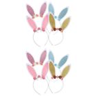  8 Pcs Flower Bunny Ear Headband Kid Hair Accessories Decorative Girl Cosplay