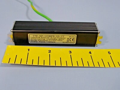 Terrawave Solutions 576175  TW-SP-1GBPS-10-1T LAN/PoE Surge Protector Ethernet - Image 1 of 4