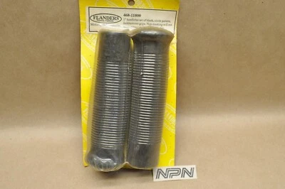 Flanders Grip Set Harley Jackhammer 1" Handlebar Motorcycle Rubber NOS 468-11800 - Image 1 of 4