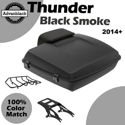 Thunder Black Smoke Razor Tour Pak Pack para Indian Chief/Dark Horse/Chieftain Foto 1 de 4
