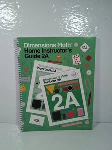 Dimensions Math Home Instructor's Guide 2A!! - Bild 1 von 9