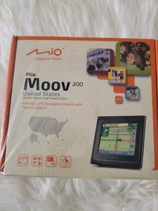 GPS Mio Moov 200 GPS USA Tragbares GPS Navigationssystem. Neu Versiegelt - Bild 1 von 3