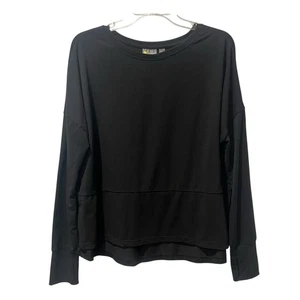 Zella schwarzes Langarmshirt schwarz Größe L Oberteil - Bild 1 von 7