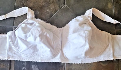 Sujetador de maternidad 44H vintage sin forro de algodón inalámbrico cobertura completa libre de Fancee Foto 1 de 4