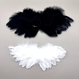 Muñeca de plumas ala de ángel para muñeca Labubu (solo ala) E2-606 - Imagen 1 de 16