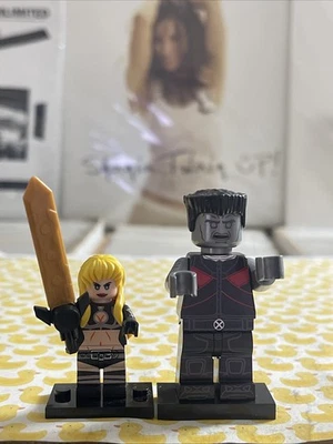 MAGIK + COLOSSUS BIG LEGO MINIFIG lot mcu marvel comics x-men deadpool excalibur - Image 1 of 4