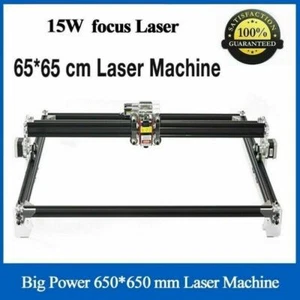 15000MW CNC Blue Laser Engraving Machine 15W Cutter 650x650mm Engraver DIY Lazer - Picture 1 of 8