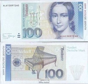 Banknote FRD (FR.Germany) 1989 Rosenbg: 294a Series: AL used (III) 1989 100 Mark - Picture 1 of 1