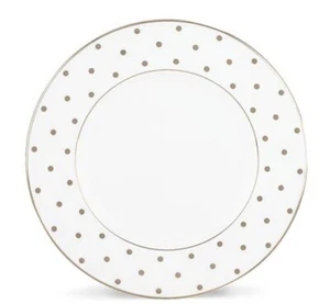 NEW KATE SPADE "Larabee Road Platinum" Accent Plate AUTHORIZED DEALER - Picture 1 of 4