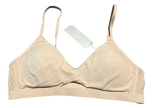 Neiwai Pure Comfort Soft Modal Triangle Bra Almond Size S (34AA/34A/34B) NWT - Picture 1 of 5