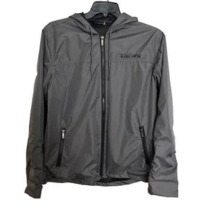 Prairie Mountain Mens Hooded Rain Jacket Alaska Embroider Size M - Picture 1 of 5