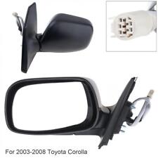 Left Side Mirror Left Hand LH Mirror Fit for Toyota 2003-2008 Corolla CE LE XPS