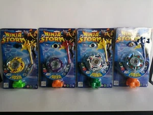 SCONTO 30% TROTTOLA NINJA STORM LUCI E SUONI TIPO BEYBLADE ANNI '90 - Picture 1 of 6