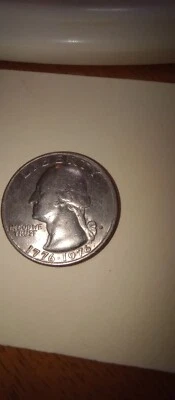 RARE 1776-1976 Bicentennial Quarter George Washington W/ Filled In D Mint Mark - Image 1 of 4