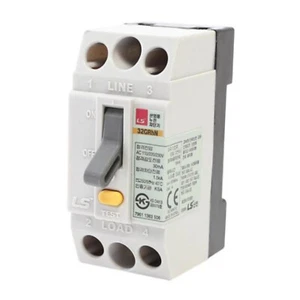 LS Electric 32GRhN Fehlerstromschutzschalter Erdschluss 2P 1,5kA - Bild 1 von 4