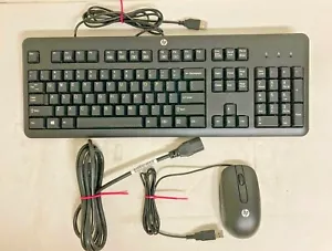 Teclado USB HP 672647-003, mouse óptico MOFYUO, cable de alimentación de 3 clavijas 121565-001 - Imagen 1 de 4