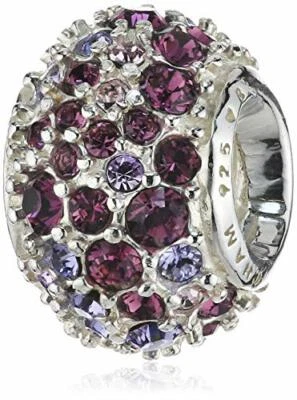 Chamilia Auténtico Caleidoscopio con Joyas Púrpura Dije #JC-6C Foto 1 de 2