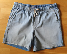 GAP  Demin Jeans Shorts 7" L Damen hellblau mit Kordelzug und Taschen