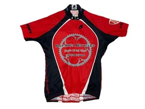 Champion System Cycling Jersey Adult Large Red Black Corpus Cristi Texas Bay - Picture 1 of 6