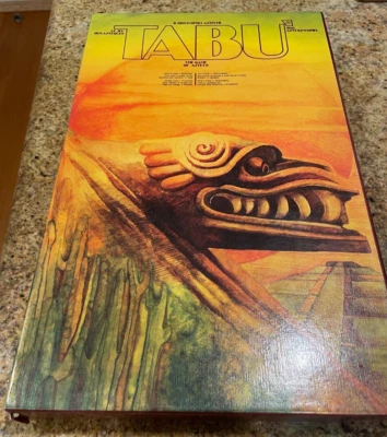 1980 Equipo Internacional Tabú Juego de Aztecas Virgen Sacrificio CIB - Imagen 1 de 3