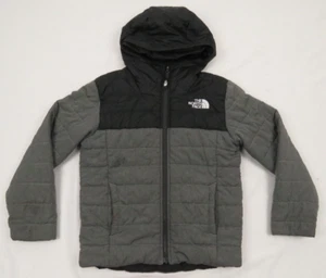 The North Face TNF Perrito Quilted Reversible Boys Full Zip Puffer Coat Jacket S - Picture 1 of 10