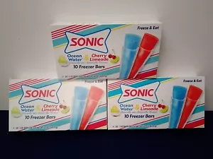 Sonic Freezer Bars 3 Schachtel mit 10 in jedem Meerwasser & Kirschlimette - Bild 1 von 8