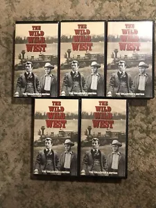{LOT} The Wild Wild West (VHS) 2 episodes per tape 5 tape set - Picture 1 of 7