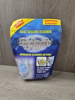 Splash Foam Foaming Dissolve Let Soak Rinse Cleanser 350 g New Sealed Bag - Image 1 of 2