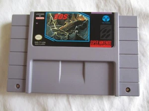 SOS Septentrion SNES Super Nintendo cartouche seule Vic Tokai 1994 S.O.S. RARE #1 - Photo 1/4