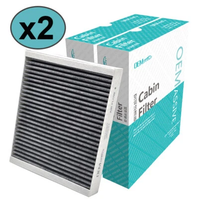2X Air Filter For Holden Cruze Malibu Pollen Cabin Ventilation 13271190 13271191 - image 1 of 4