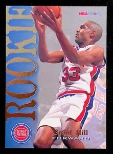 Novato Grant Hill 1995 NBA Hoops Skybox #322 - Imagen 1 de 2