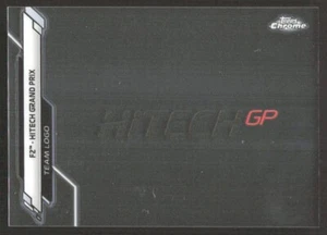 HITECH GRAND PRIX F2 TEAM LOGO 2020 TOPPS CHROME FORMULA 1 #130 HITECH GRAND - Picture 1 of 2
