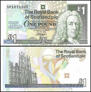 Scotland - Royal Bank of Scotland PLC 1 Pound, 1999, P-360, UNC, Commemorative
