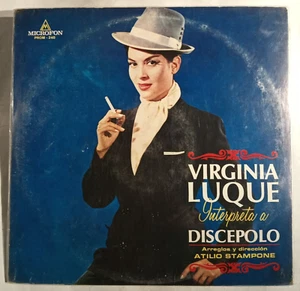 VIRGINIA LUQUE - INTERPRETA A DISCEPOLO - ARGENTINIAN LP, TANGO - Picture 1 of 4